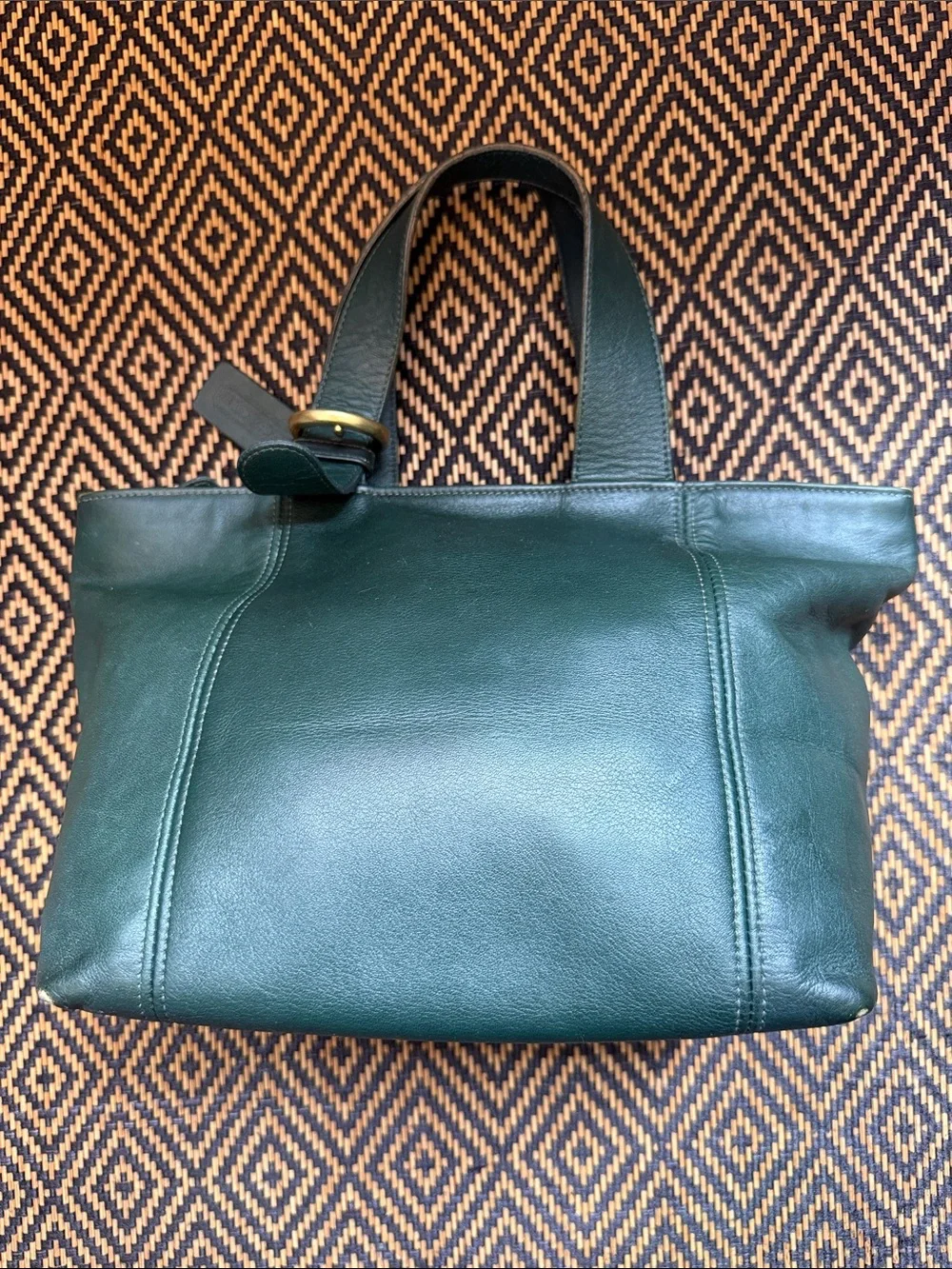 Vintage Coach Soho Waverly bag 4133 BOTTLE GREEN